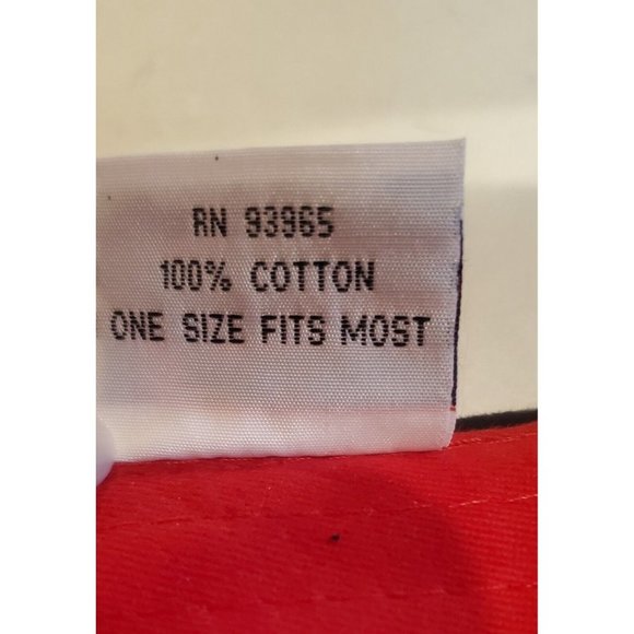 NASCAR Dale Earnhardt Jr # 8 Hat Red/Black Tiger Stripe Visor Cap - Picture 8 of 8